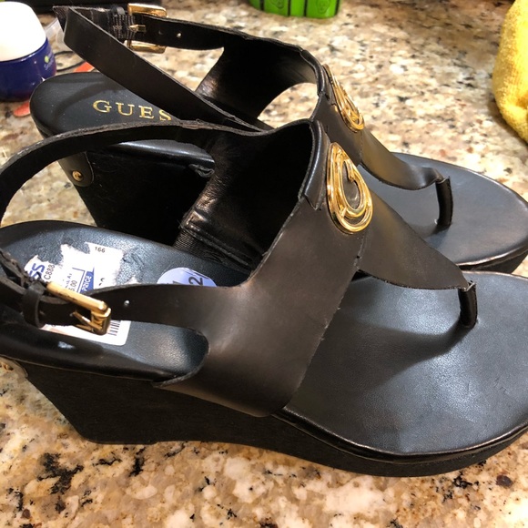 Guess Wedge Sandals - Picture 2 of 2